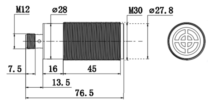 ISO15693標準的な防水RFIDの読者のModbus RS485コミュニケーション1