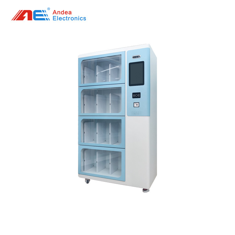 Schools And Offices Small Automatic 24 Hours Intelligent RFID Bookshelf Self Help Smart Bookcase